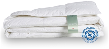 Dobbelt sommerdyne 240x220cm - Svanemærket Nænsom Saga sval kingsize dyne